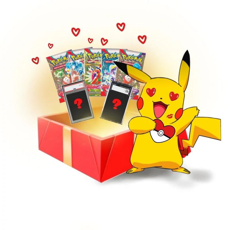 Caja Regalo Carta CGC 10 + 5 Sobres Pokémon TCG - Image 13