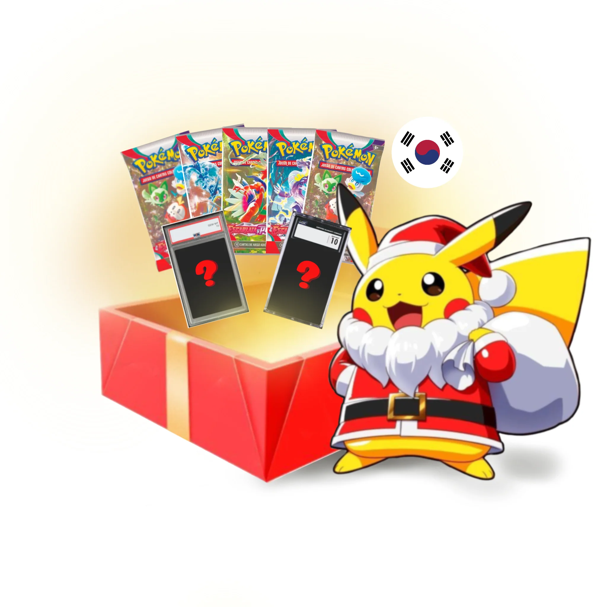 Caja Regalo Carta CGC 10 + 5 Sobres Pokémon TCG - Image 27