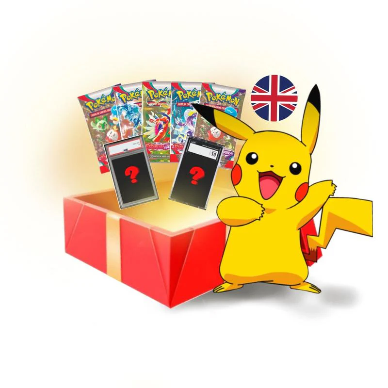 Caja Regalo Carta CGC 10 + 5 Sobres Pokémon TCG - Image 5