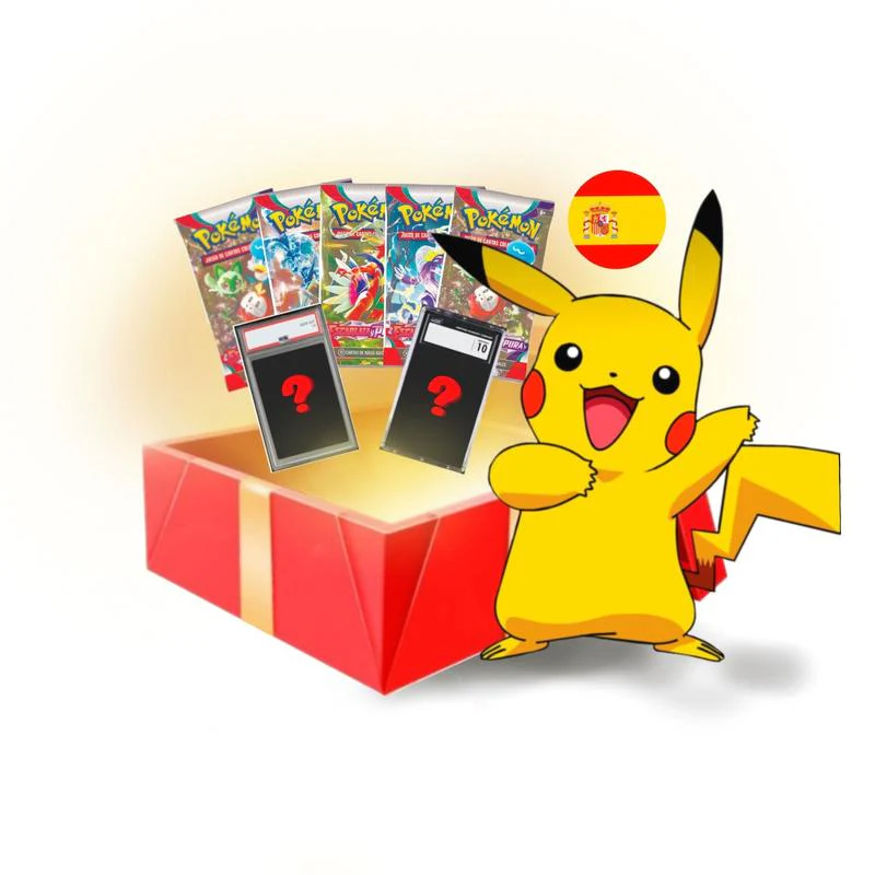 Caja Regalo Carta CGC 10 + 5 Sobres Pokémon TCG - Image 6