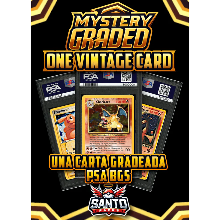 Carta Gradeada Vintage - Mystery Graded Card - Image 4